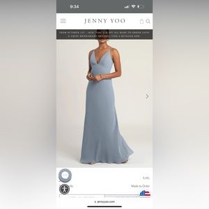 Jenny Yoo Jude Dress in Chambray